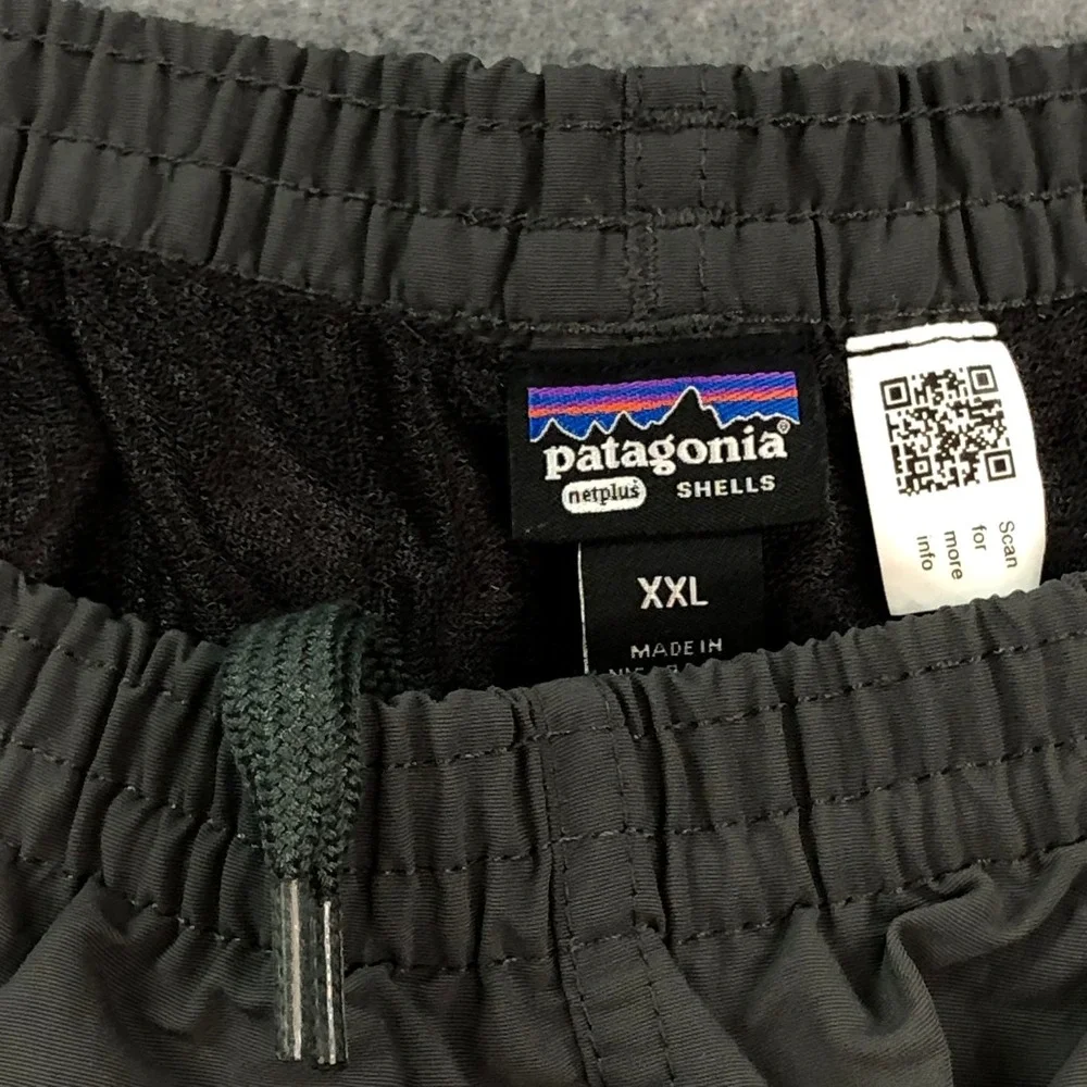 Patagonia Mens Baggies Shorts XXL Forge Grey NetPlus Nylon 7-Inch Inseam
